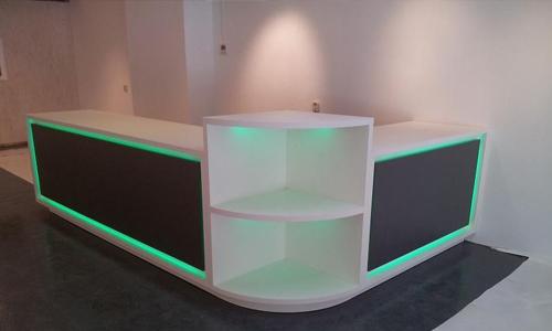 Toonbank voor winkel of salon